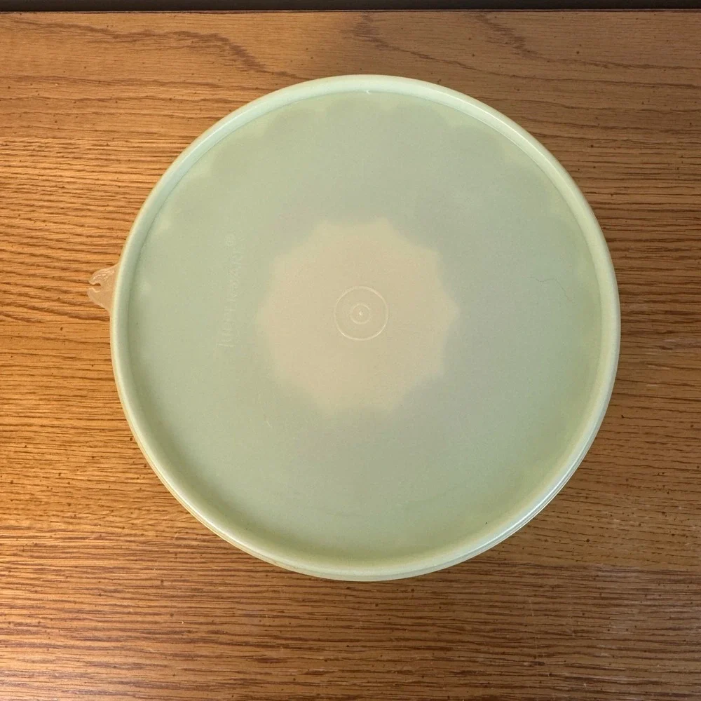 Vintage Tupperware Jel-Ring‎ Jello Mold 621 Mint Green 3 Piece Set Made in USA